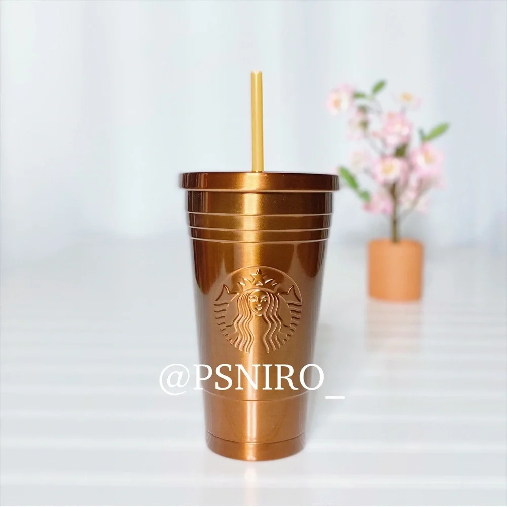 Starbucks Brown Cold Cup Tumbler